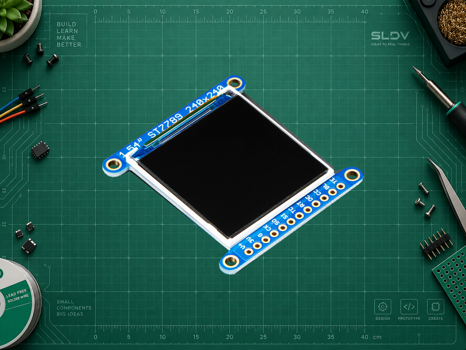 Adafruit 3787 ST7789 1,54″ 240×240, ревизия с TE без EYESPI