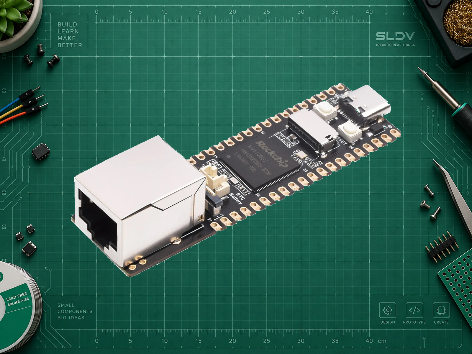Luckfox Pico Pro RV1106 — фотография модели Pro, не Max