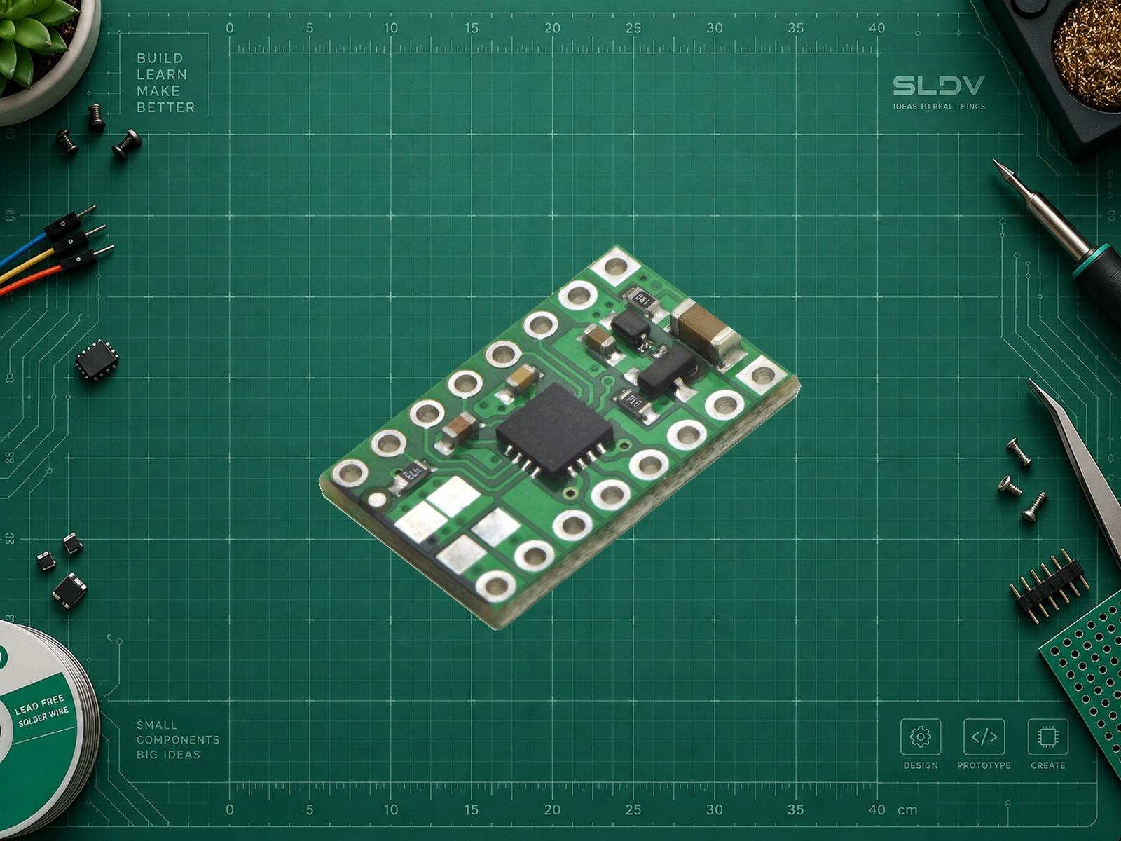 Pololu 2130, двухканальный драйвер двигателей DRV8833