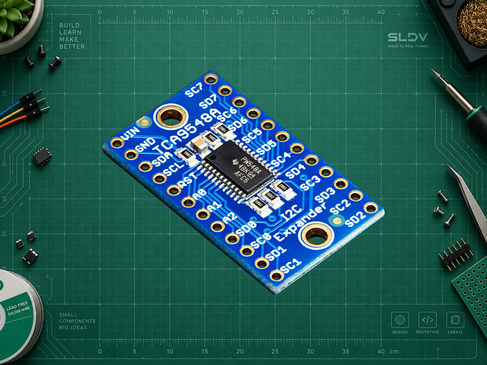 Adafruit TCA9548A PID 2717, версия без STEMMA QT