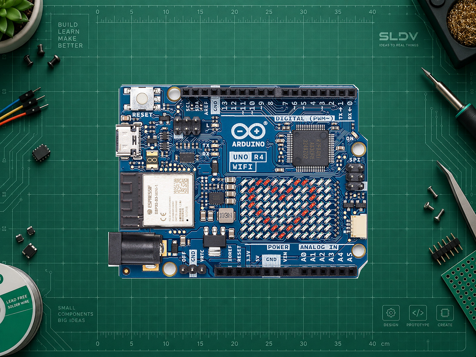 Arduino UNO R4 WiFi — фото точной платы из проверенного источника.