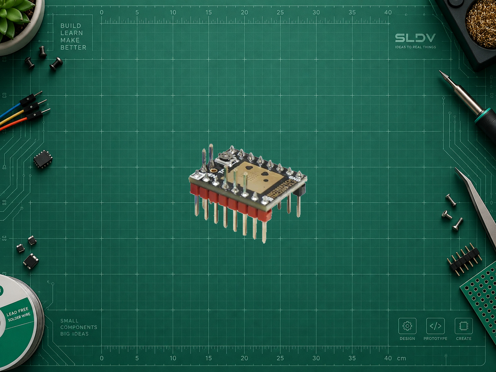 BIGTREETECH TMC2209 V1.2, драйвер шагового двигателя