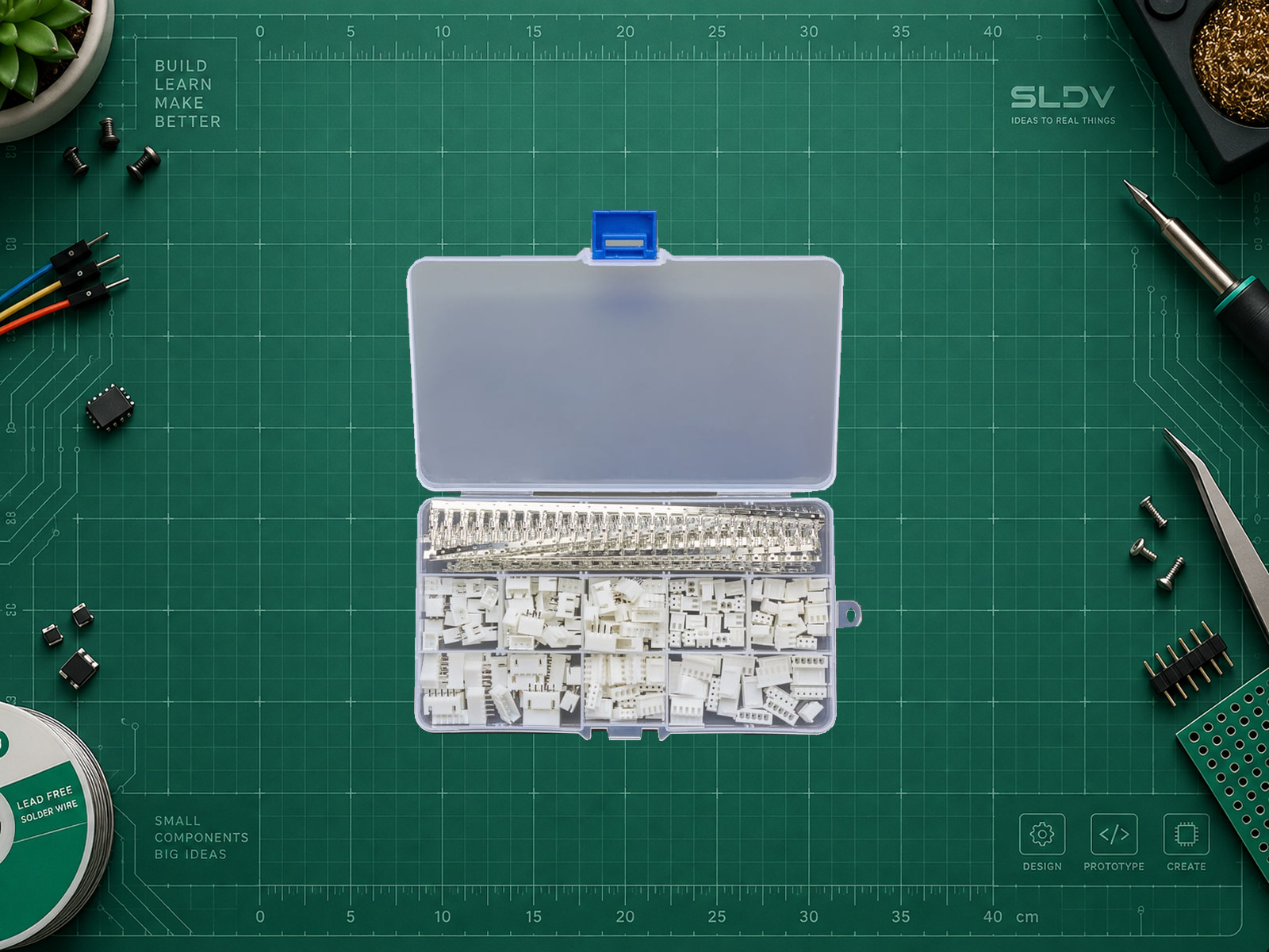Набор Adafruit 4423, совместимый с JST XH, шаг 2,50 мм