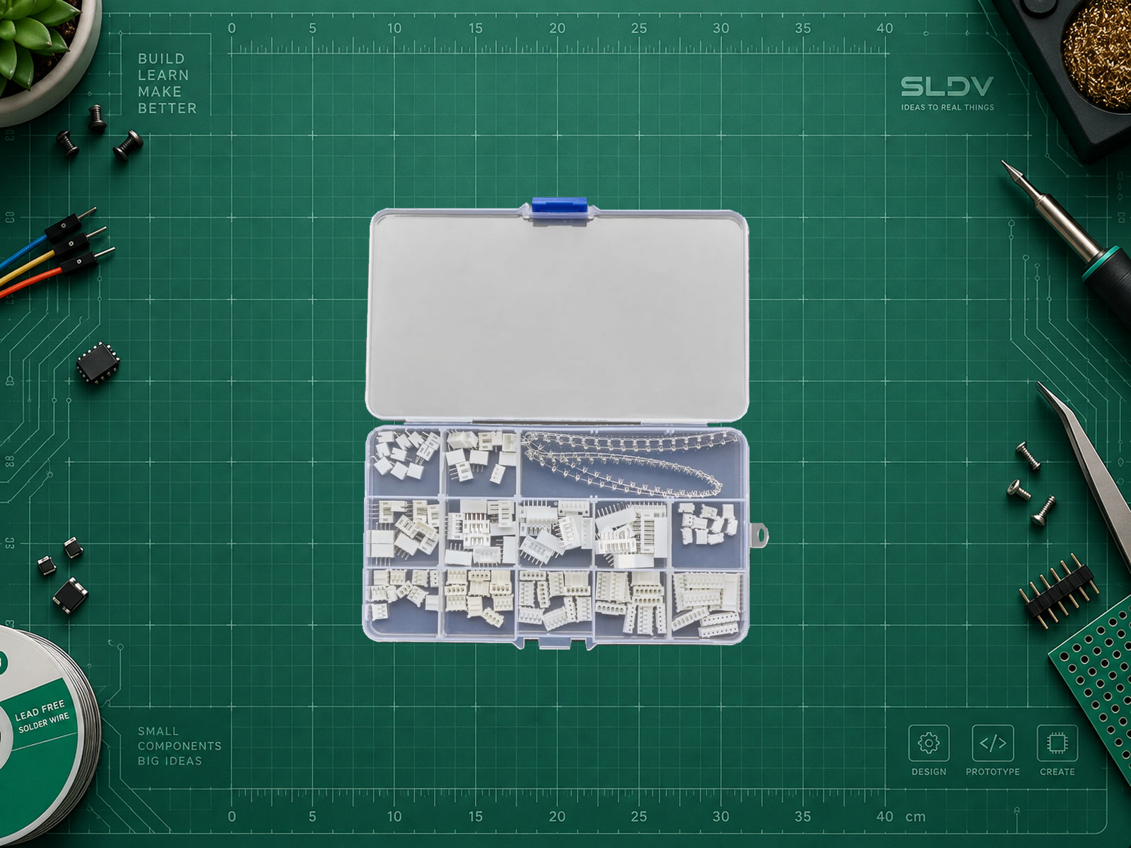 Набор Adafruit 4422, совместимый с JST PH, шаг 2,00 мм